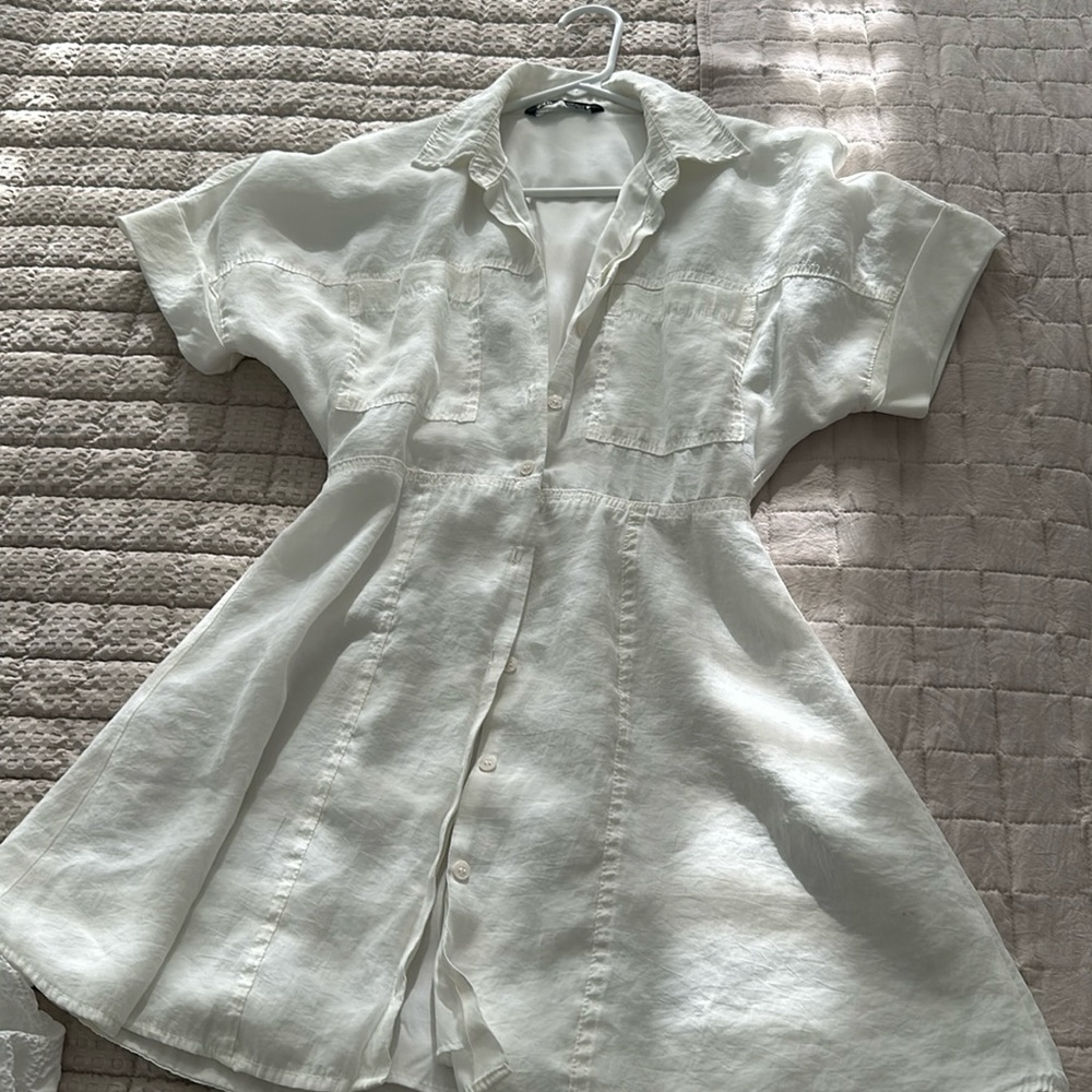 Zara Mini White Dress